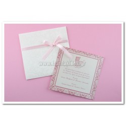 Προσκλητήριο Βάπτισης Vintage Καροτσάκι