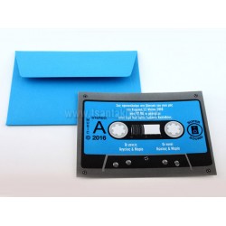 Προσκλητήριο Βάπτισης Κασέτα