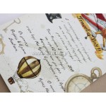 Προσκλητήριο βάπτισης Ταξιδιώτης, Travel Boy 1619