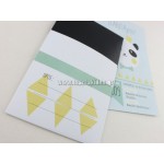 Προσκλητήριο βάπτισης με ζωάκι Πάντα