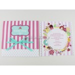 Προσκλητήριο βάπτισης Candy Shop