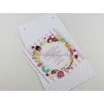 Προσκλητήριο βάπτισης Candy Shop