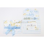 Αεροπλανάκι Προσκλητήριο βάπτισης για αγόρι