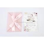 Babygirl Προσκλητήριο βάπτισης για κορίτσι