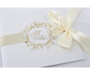 Chic προσκλητήριο γάμου