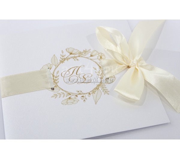 Chic προσκλητήριο γάμου