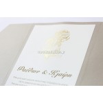 Προσκλητήριο Γάμου Κλασικό