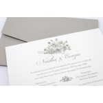 Προσκλητήριο Γάμου Κλασικό 