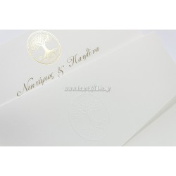 Προσκλητήριο Γάμου - Δέντρο της Ζωής 