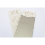 Προσκλητήριο γάμου Infinity