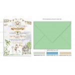 Προσκλητήριο βάπτισης για αγόρι με θέμα Ιππότης