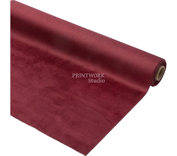 Ρολό Βελούδο Μπορντό 35 cm x 3 m