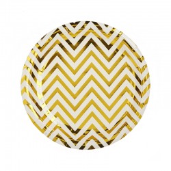 ΠΙΑΤΟ ΣΕΒΡΟΝ 18εκ ΣΕΤ10τμχ