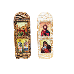 Γύψινη εικόνα 13cm με επιλογή αγίου